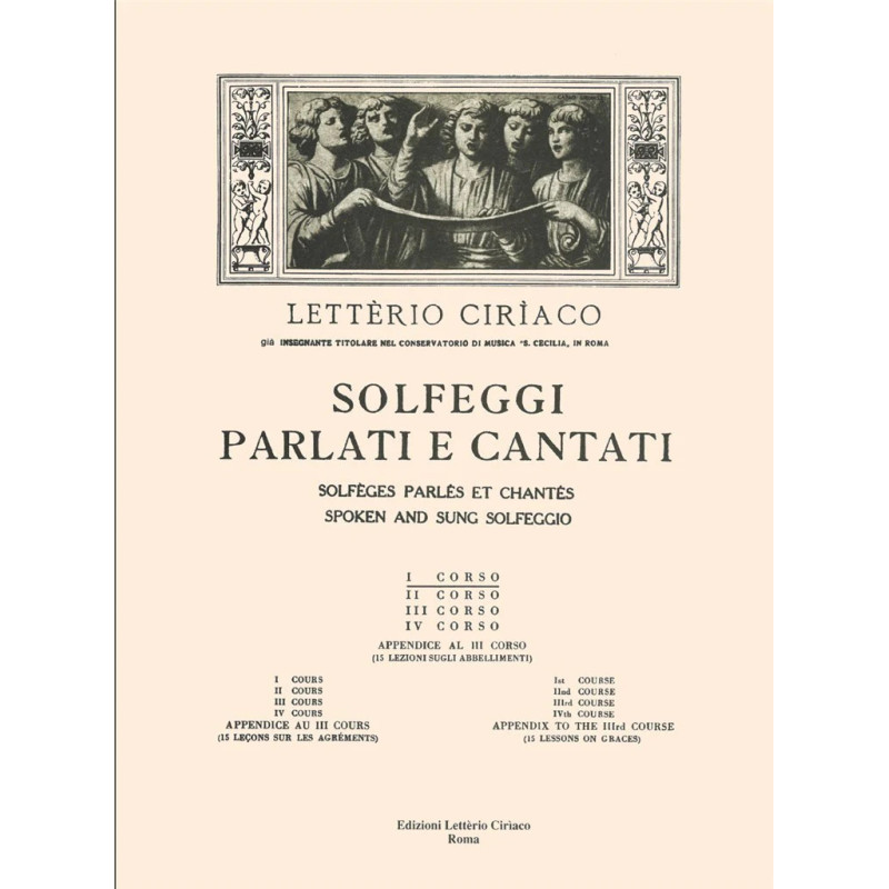 Solfeggi parlati e cantati - 1° corso
