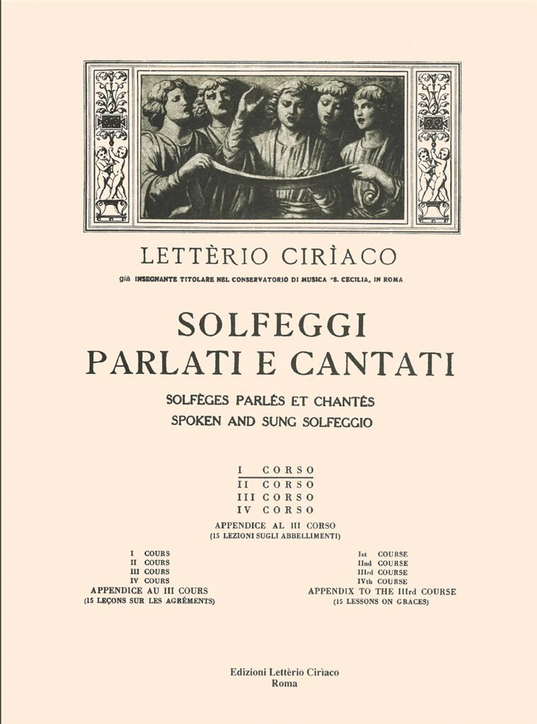 Solfeggi parlati e cantati - 1° corso