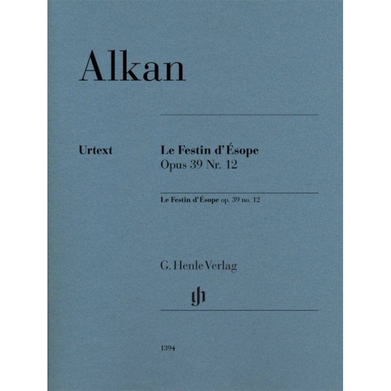 Alkan Le Festin d’Esope op. 39