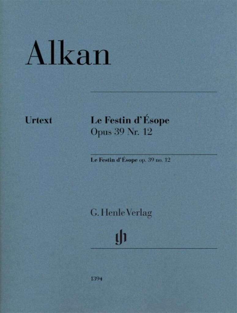 Alkan - Le Festin d’Ésope op. 39 no. 12