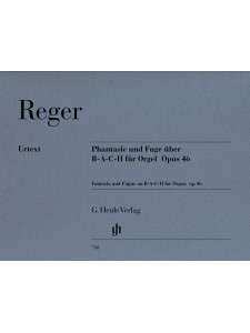 Reger - Fantasia and Fugue on B-A-C-H op. 46 (Organ)