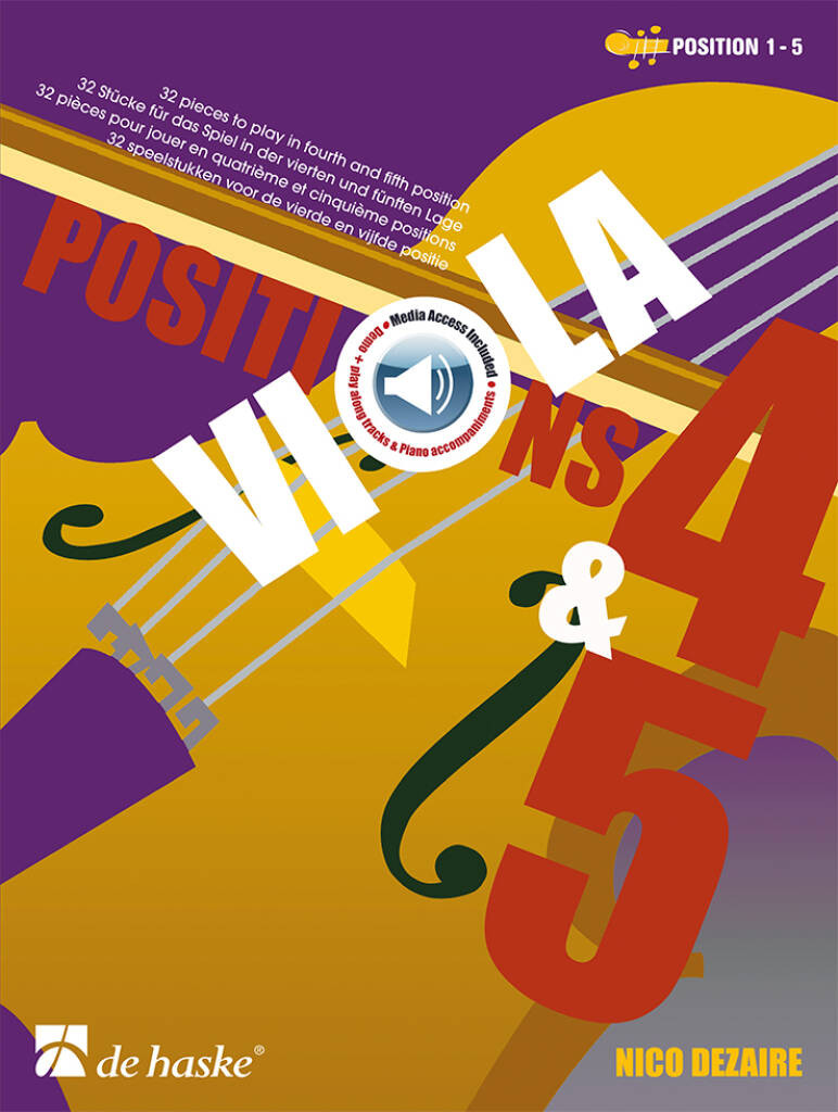 Viola Positions 4 & 5 ( libro & Audio-online)