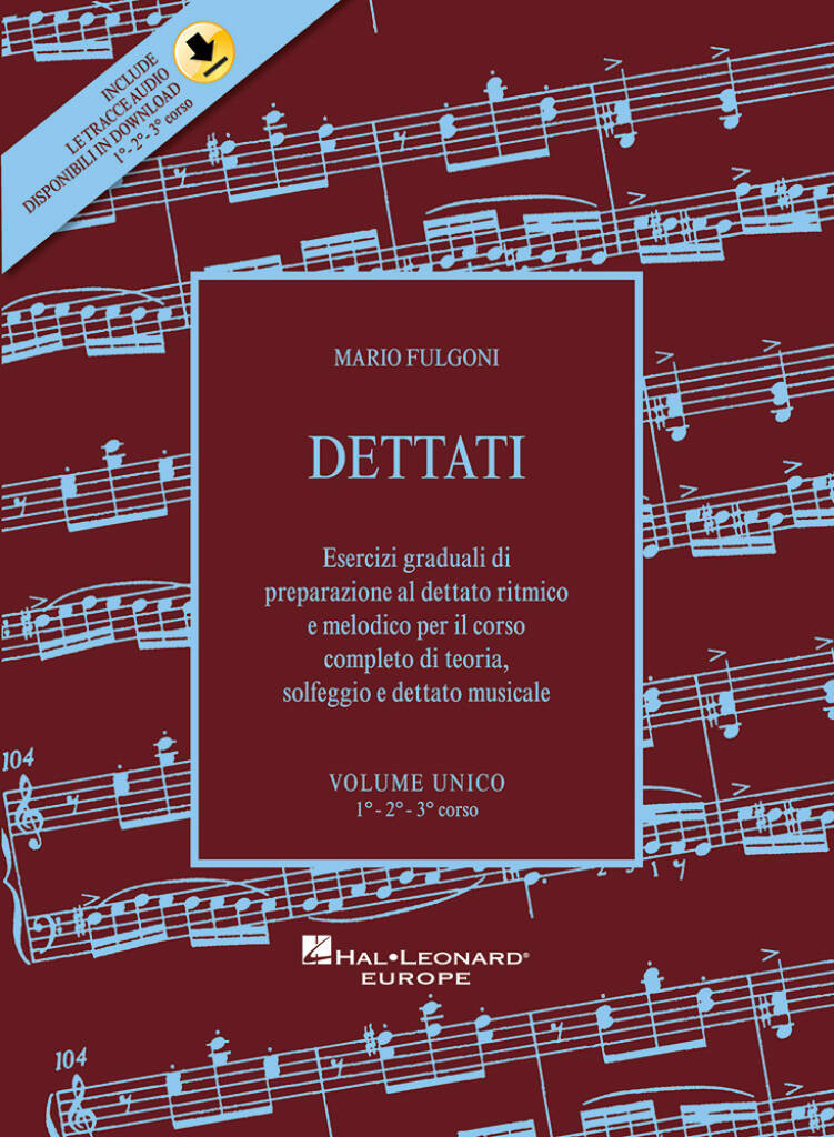 Dettati - Volume unico, 1°-2°-3° corso (libro e Audio-online)