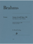 Brahms sonate klavier and violin opus 108,