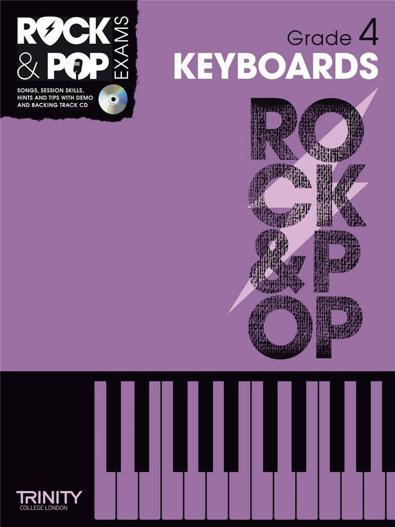 Rock & Pop Exams: Keyboards Grade 4 - 2012-2017 (book/CD)