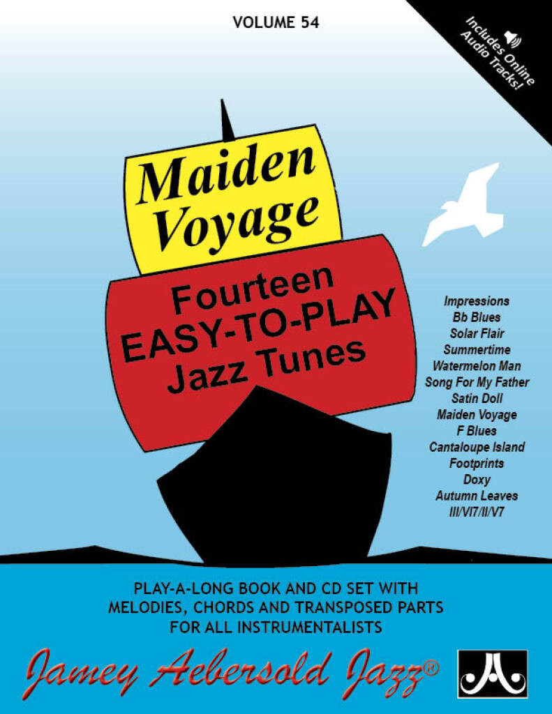 Aebersold Volume 54: Maiden Voyage - Original Edition (book/Audio Online)