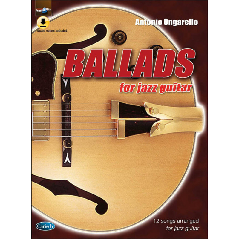 ballad trascritte per chitarra , balla in tablature