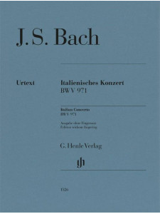 Bach - Italian Concerto BWV 971