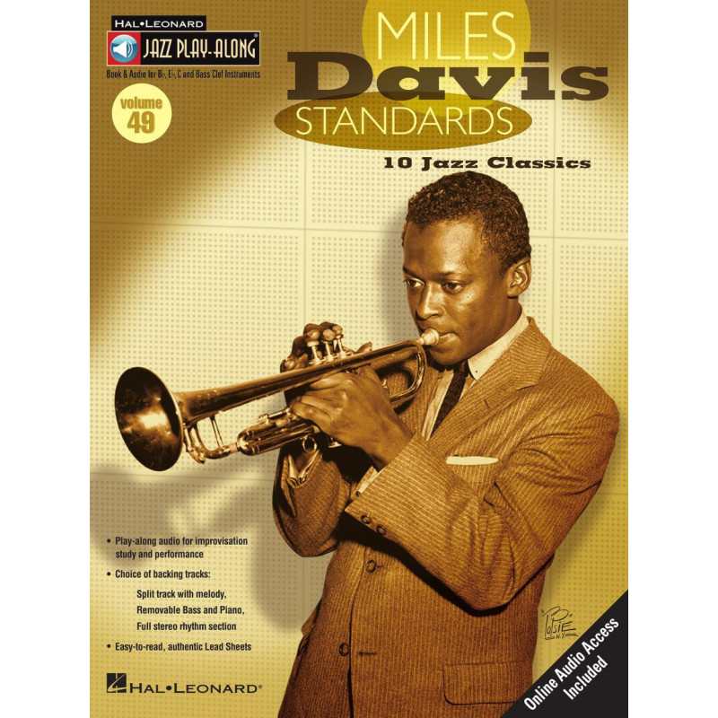 Jazz Play-Along Volume 49 Miles Davis Standards www.birdlandjazz.it