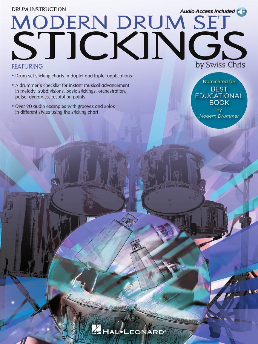 Modern Drum Set Stickings (book/Audio Online)