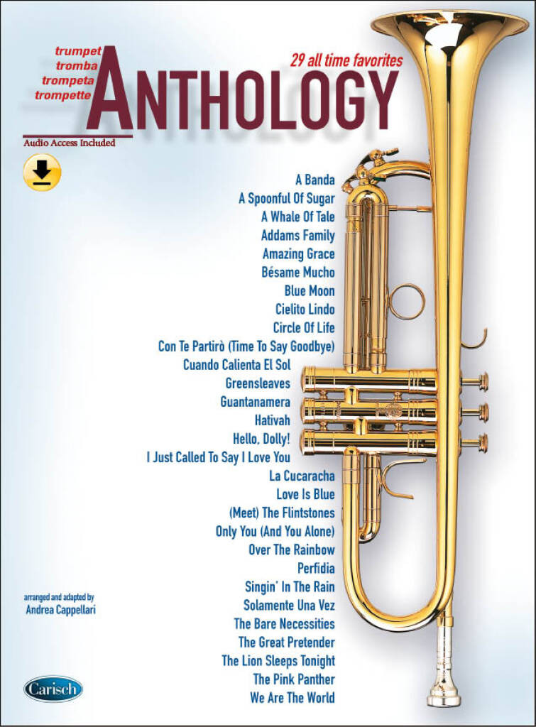Anthology: 29 All Time Favorites Trumpet 1 (libro & Audio-online)