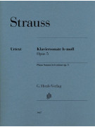 Strauss Piano Sonata B Minor op. 5