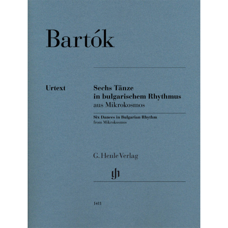 Bela Bartok Six Dances in Bulgarian rhythm