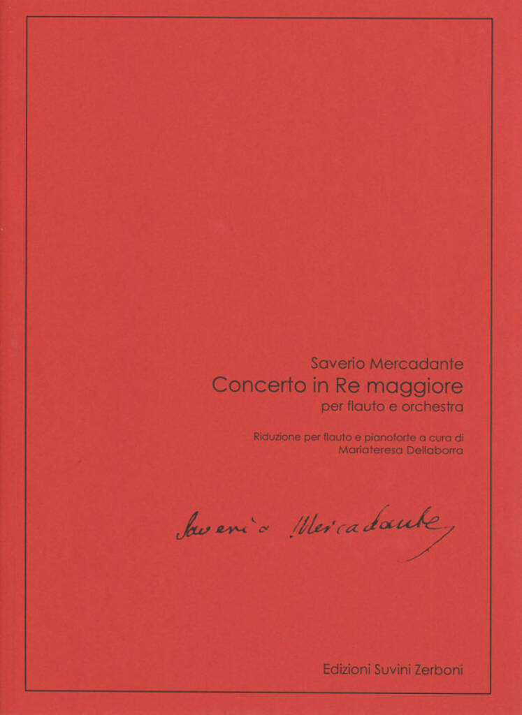 Concerto in Re maggiore (Flauto e pianoforte)