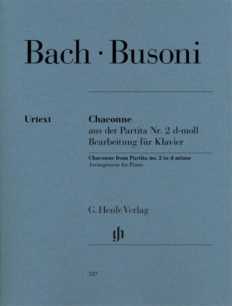 Bach • Busoni - Chaconne from Partita no. 2 D minor