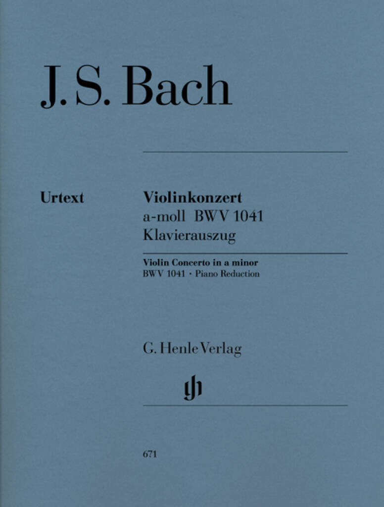 Violin Concerto A minor BWV 1041