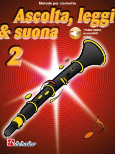 Ascolta, leggi & suona: metodo per clarinetto 2 (libro/Audio Online)