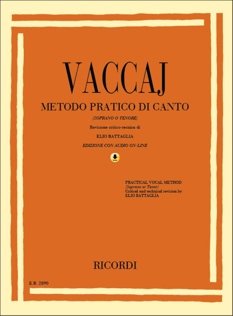 Metodo pratico di canto (soprano o tenore)