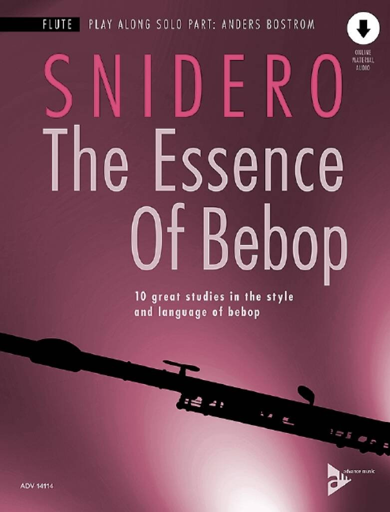 The Essence of Bebop - Flute (book/Online audio)