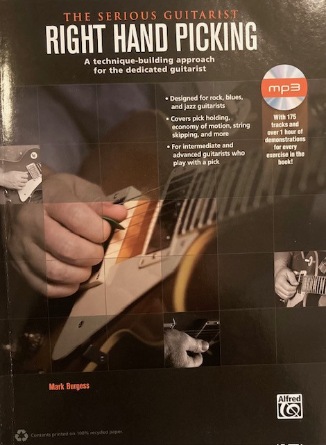 The Serious Guitarist: Right Hand Picking (book & CD)
