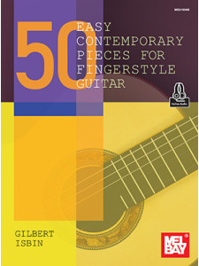 50 Easy Contemporary Pieces for Fingerstyle Guitar (book + Online Audio)
