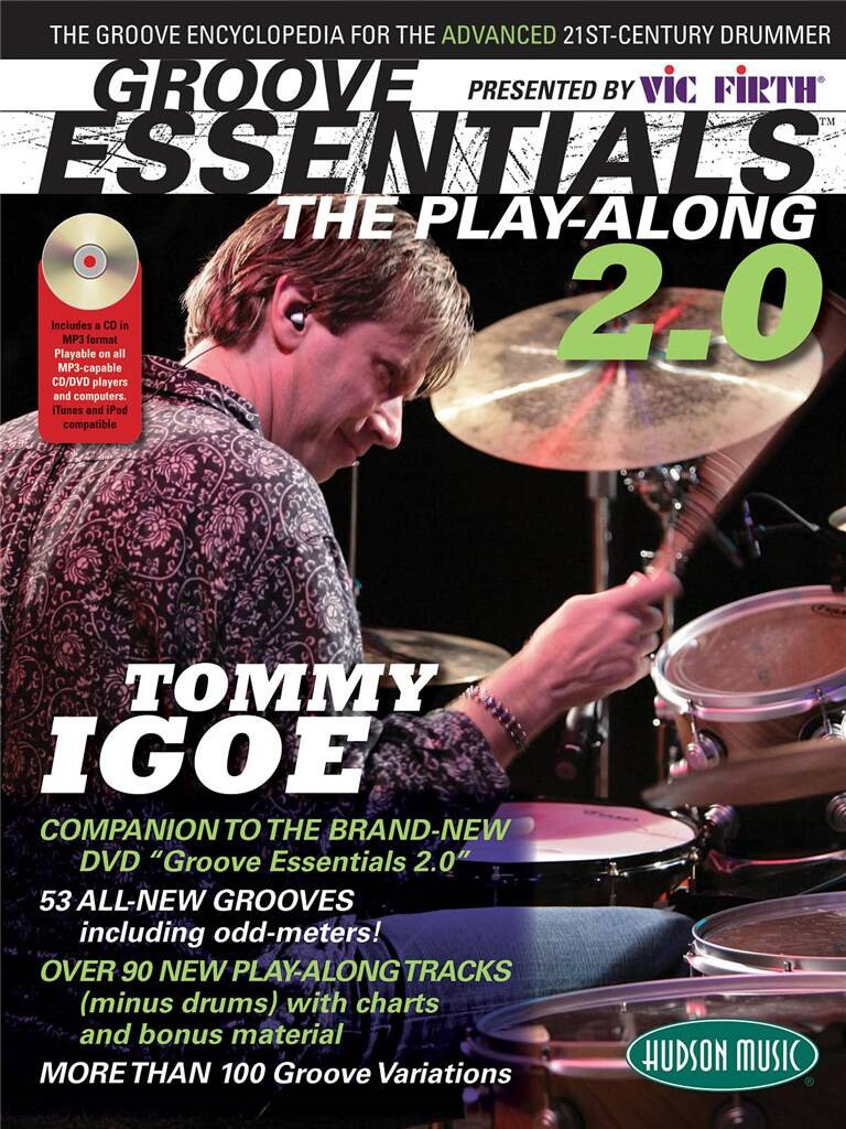 Groove Essentials: The Play-Along 2.0 (book/Audio Online) Original Edition