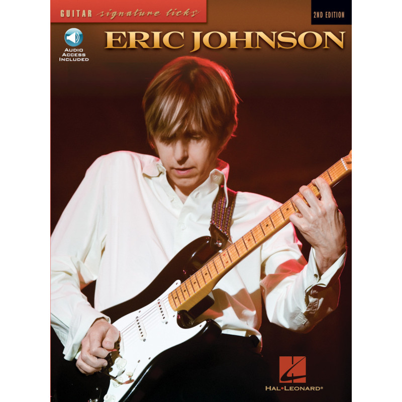 Eric Johnson Guitar Signature Licks, spartiti Eric Johnson,