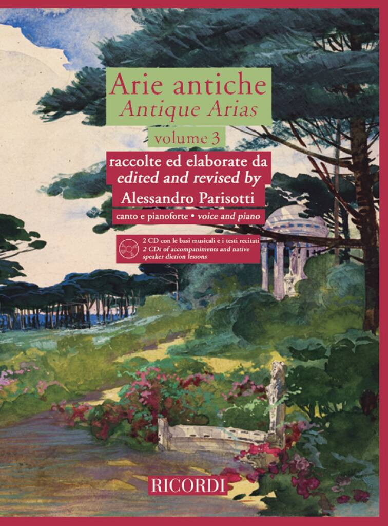 Arie Antiche volume 3 (libro & 2 CD)