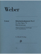 Weber Clarinet Concerto no. 2 E flat major op. 74,
