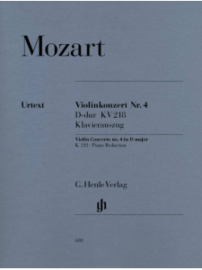 Mozart - Violin Concerto Nr. 4 in D major KV218 (Piano Reduction)