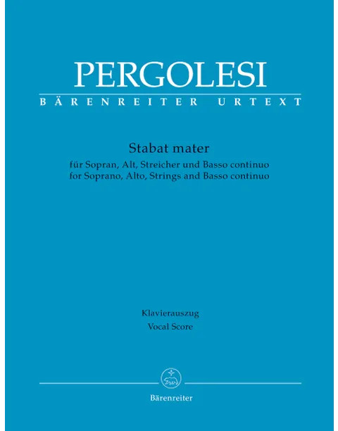 Pergolesi - Stabat Mater (Vocal Score)