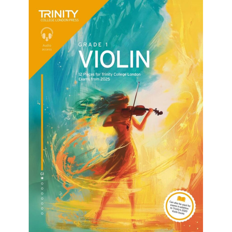 Trinity Violin Exam Pieces from 2025 Grade 1,