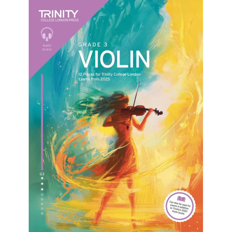Trinity -Violin Pieces from 2025 Grade 3,