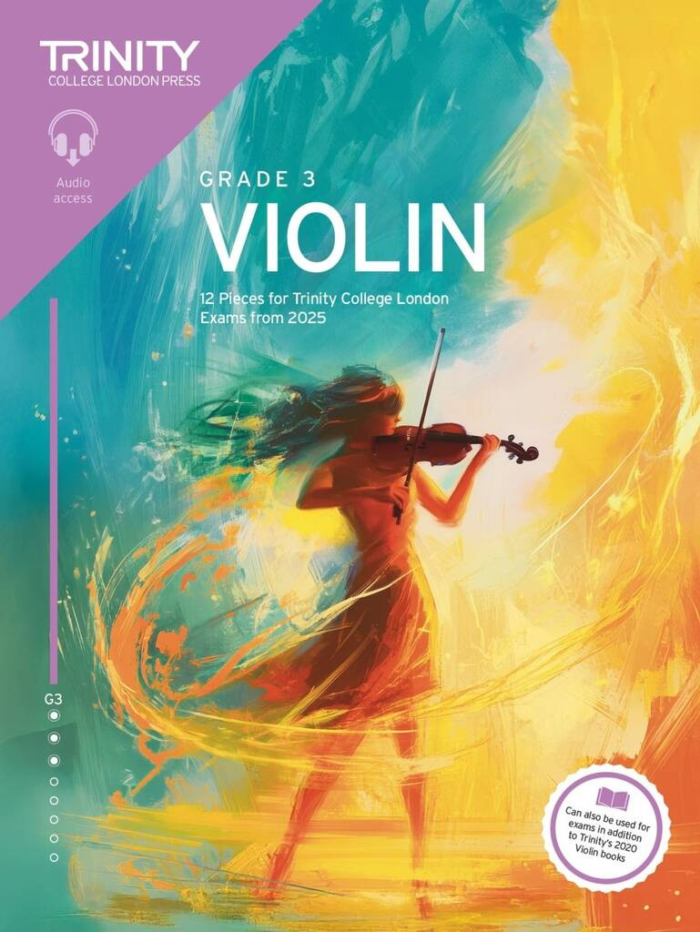 Trinity - Violin Exam Pieces from 2025: Grade 3