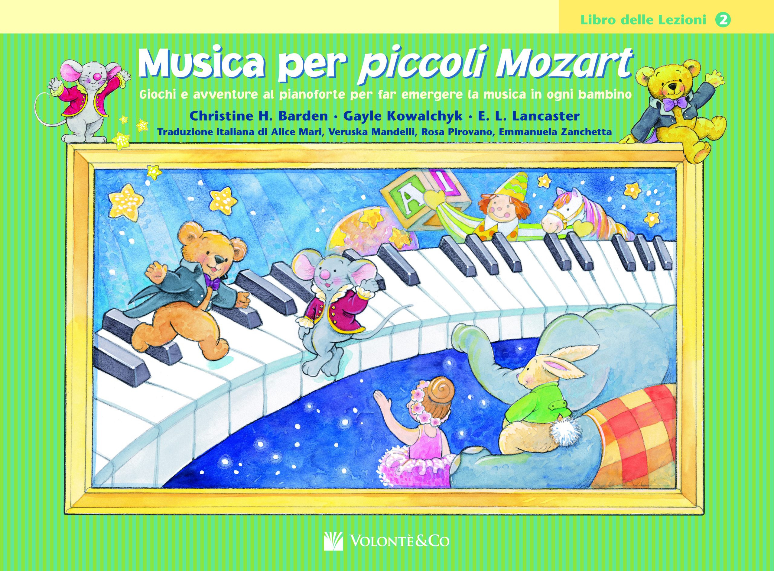 Musica per Piccoli Mozart - Libro delle Lezioni Liv. 2