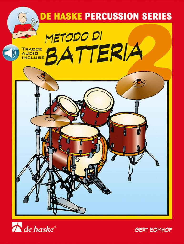 Gert Bomhof - Metodo di batteria 2 (libro & Audio-online)