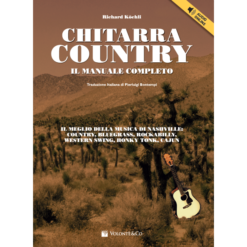 vendita metodi chitarra country, libri chitarra nashville