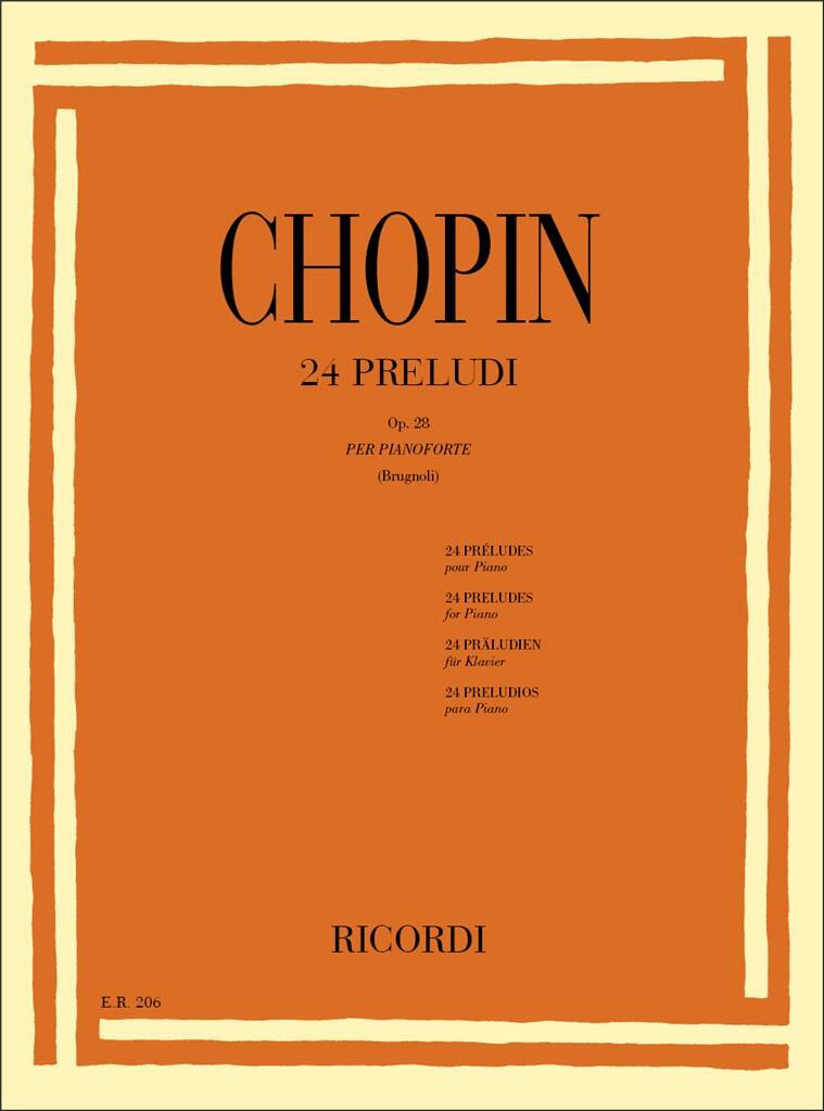 Chopin - 24 Preludi Op. 28 (pianoforte)