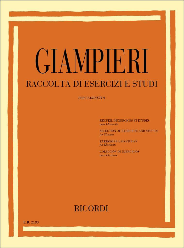 Giampieri - Raccolta di esercizi e studi (Clarinetto)