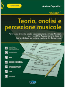 Teoria, analisi e percezione musicale 1 (libro & Audio Download)