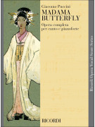 Giacomo Puccini Madame Butterfly Vocal Score,