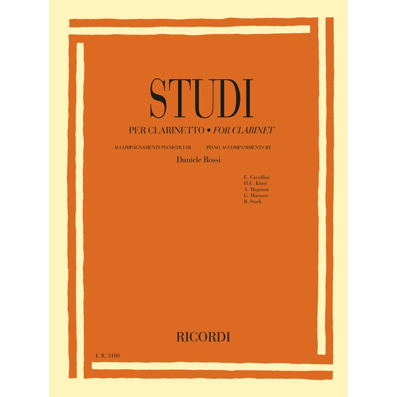 Daniele Rossi Studi per clarinetto www.birdlandjazz.it,