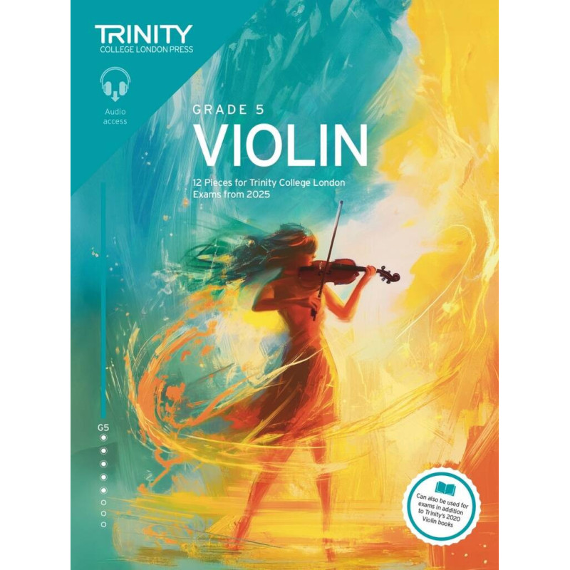 Trinity Violin Exam Pieces from 2025 Grade 5,