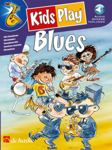 Kids Play Blues - Alto Saxophone (libro & Audio-online)