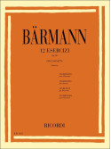 Barmann 12 Esercizi Op. 30 per Clarinetto,