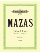Mazas Kleine Duette Op. 38, Mazas duetti per violino,