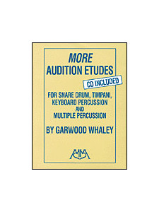 Whaley, More Audition Etudes (book & CD)
