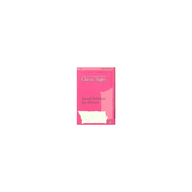 Russell Robinson Developing Technique Through Classic Styles,