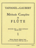 Taffanel Méthode Complète de Flûte 1,