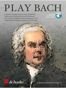 Play Bach Alto Saxophone (book & Audio Online)
